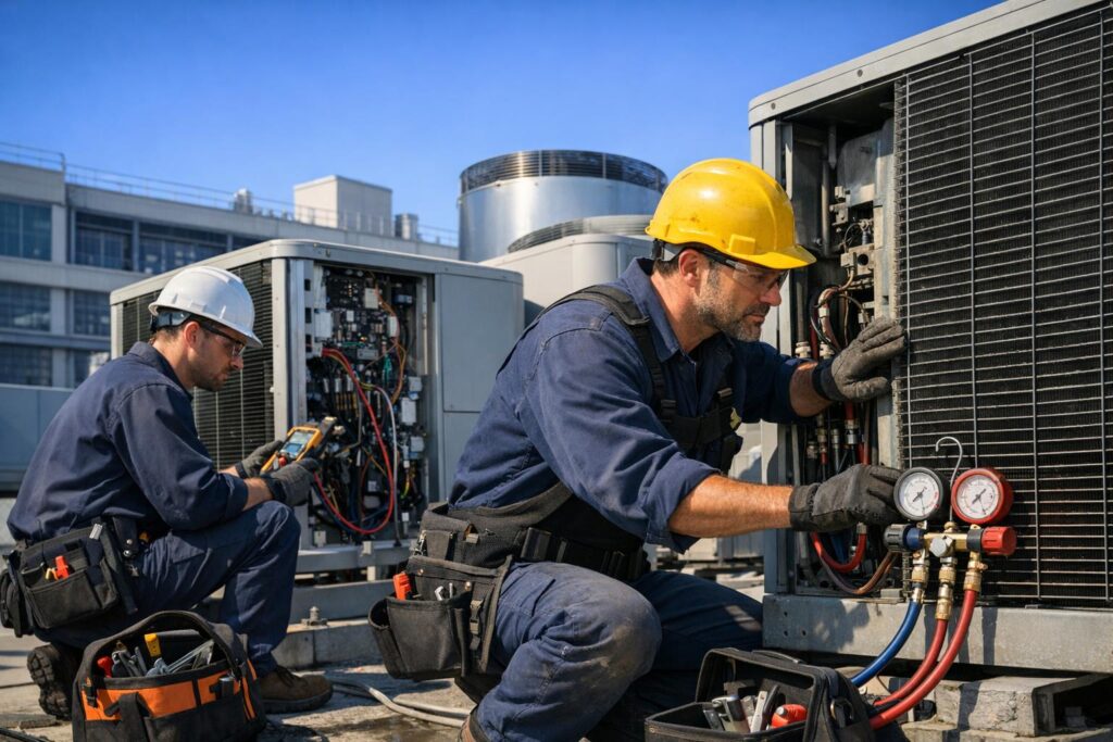 Mantenimiento de sistemas HVAC industriales en Querétaro.jpg